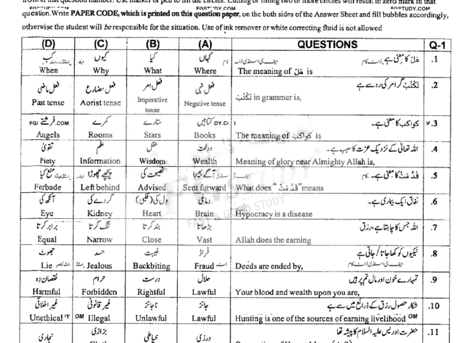 10th-class-advance-islamic-studies-past-paper-2022-sargodha-g2-obj