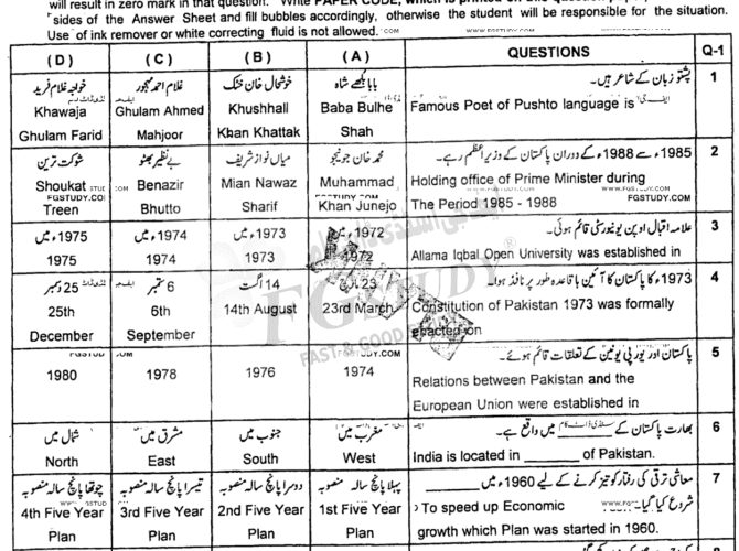 10th-class-pakistan-studies-past-paper-2023-sargodha-g2-obj